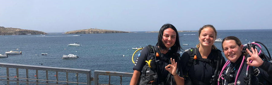 Which course is right for you? Learning to dive in Malta