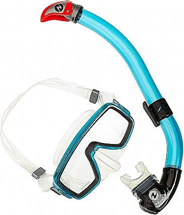 Aqua Lung Kids' Snorkelling Set - Ventura Midi Mask + Heliox Snorkel