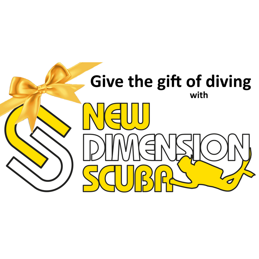 New Dimension Scuba gift card
