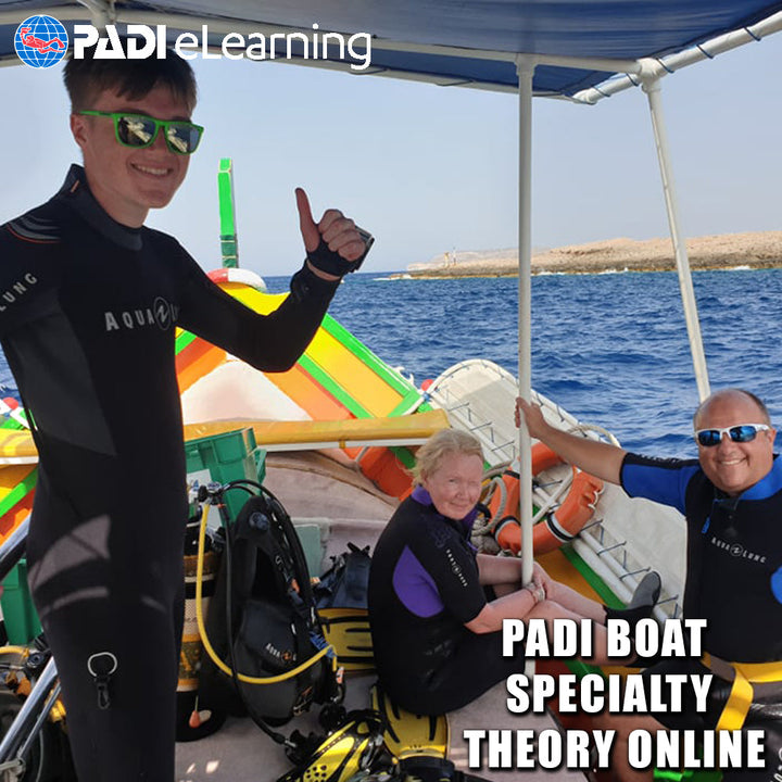 PADI Boat Specialty Theory Online