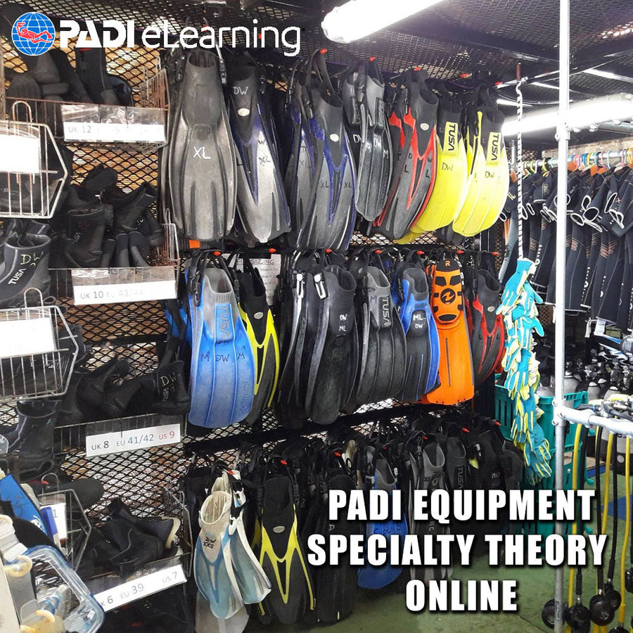 PADI Equipment Specialty Theory Online