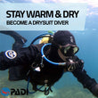 Load image into Gallery viewer, A diver wearing a drysuit in Malta on their PADI drysuit course
