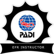 Load image into Gallery viewer, The PADI Emergency First Response Instructor emblem, available after completing the course in Malta

