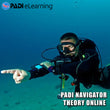 Load image into Gallery viewer, A diver pointing and using a compass underwater to navigate

